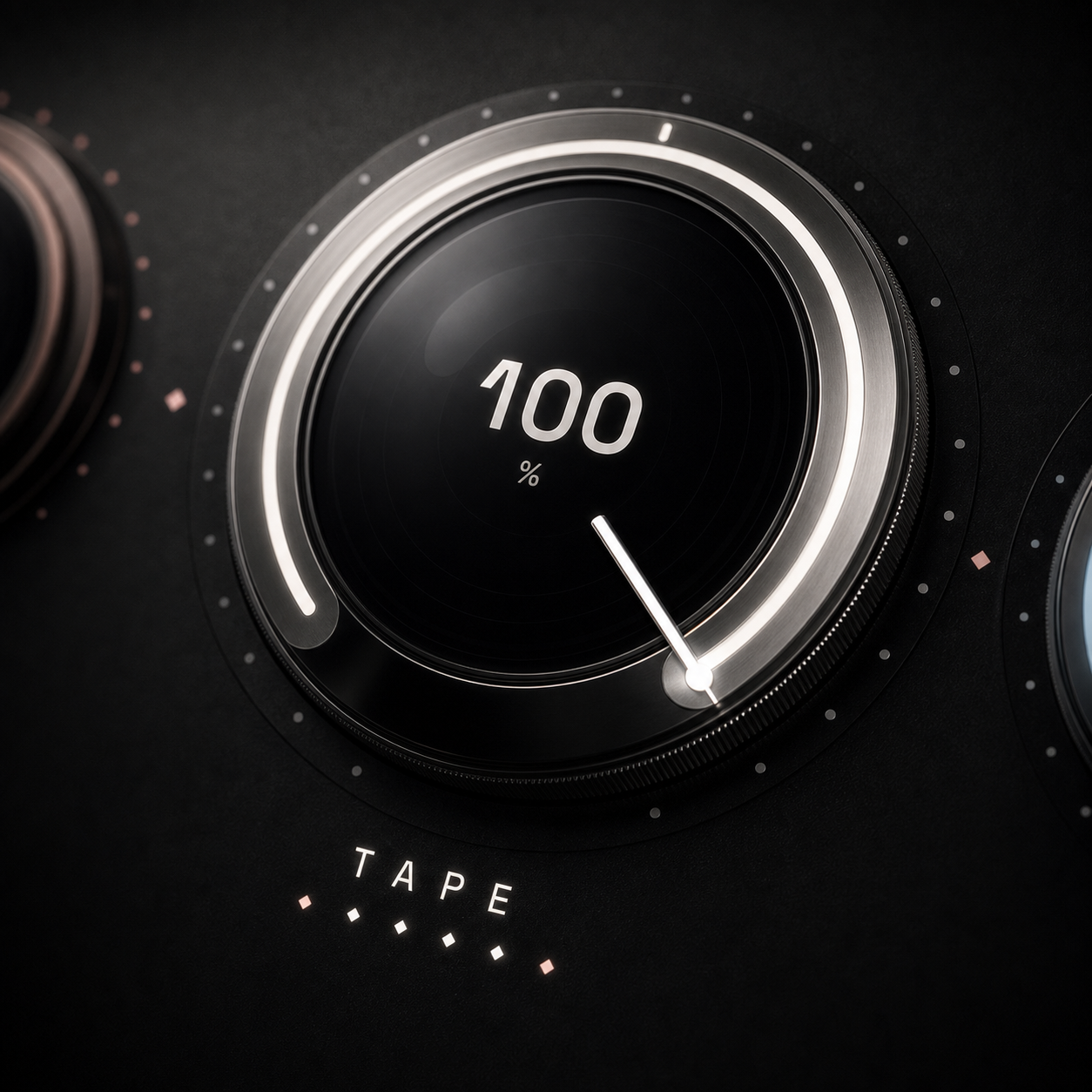 TAPE — close-up gałki Hugiz Saturator